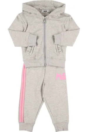 Msgm Sudadera Y Pantalones Deportivos De Algodón