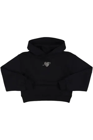 Msgm Sudadera De Algodón Con Capucha