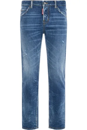 Dsquared2 Jeans Rectos Con Cintura Baja
