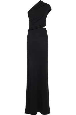 Dsquared2 Vestido Largo De Crepe Jersey
