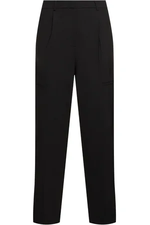 Msgm Pantalones Rectos De Lana