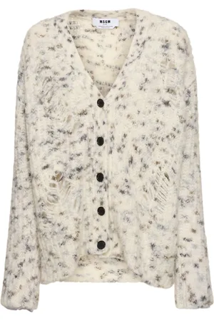 Msgm Cárdigan De Punto Bouclé