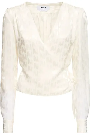 Msgm Top De Viscosa