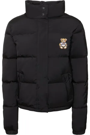 Moschino Chaqueta Acolchada Con Parche De Rizo