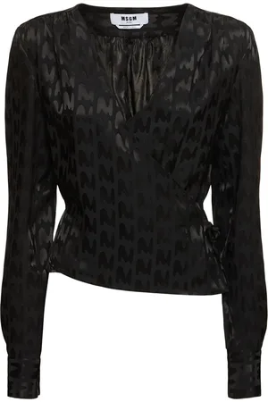 Msgm Top De Viscosa