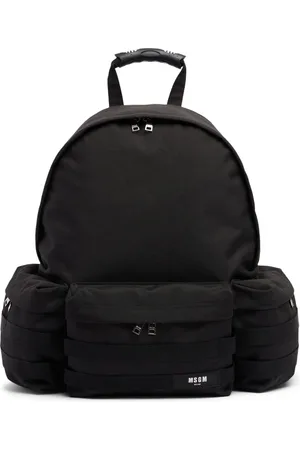 Msgm Mochila Con Bolsillos