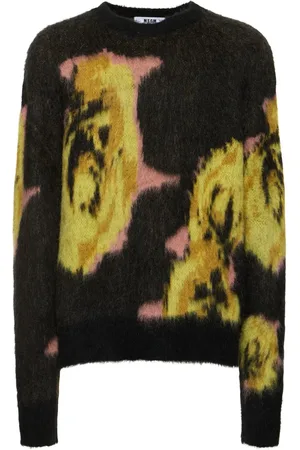 Msgm Suéter De Punto Cepillado