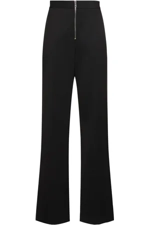 Msgm Pantalones Rectos De Lana
