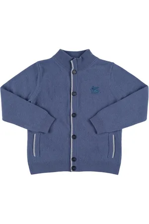Etro Cárdigan De Punto De Lana Y Cashmere