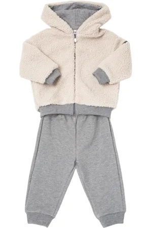 Il gufo Pantalones De Algodón Y Sudadera De Teddy