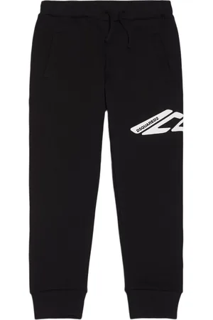 Dsquared2 Pantalones Deportivos De Algodón Con Estampado