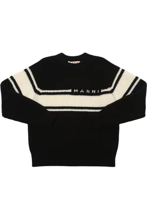 Marni Suéter De Punto De Lana Con Logo