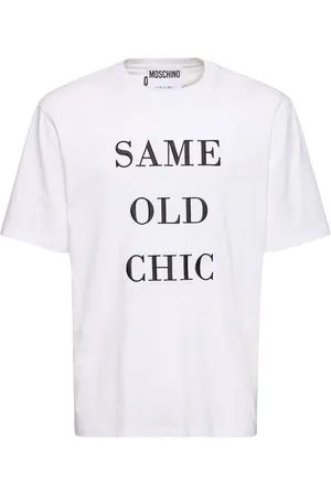 Moschino Camiseta De Algodón