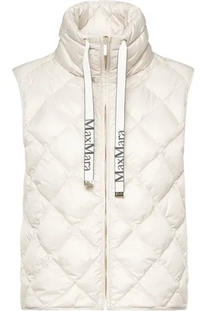Max Mara Chaleco De Plumas Impermeable