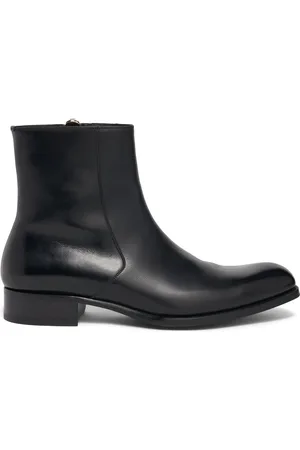 Tom Ford Botas De Piel Con Cremallera