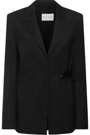 Loulou Studio Chaqueta De Lana Con Correa