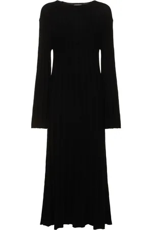 Loulou Studio Vestido Midi De Punto De Lana
