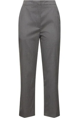 Loulou Studio Pantalones Cropped De Lana