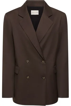 Loulou Studio Blazer Cruzado De Lana