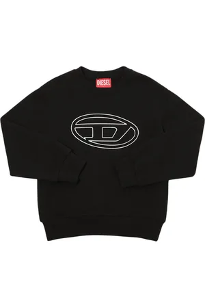Diesel Sudadera De Algodón Con Logo