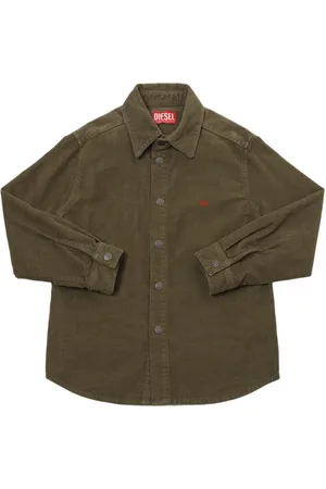 Diesel Sobrecamisa De Pana De Algodón