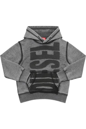 Diesel Sudadera De Algodón Con Capucha