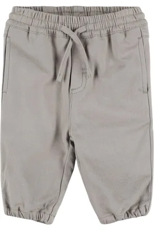 Stella McCartney Pantalones De Gabardina De Algodón