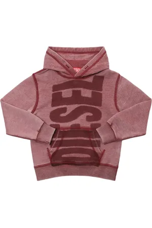 Diesel Sudadera De Algodón Con Capucha
