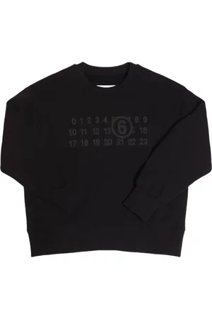 Maison Margiela Sudadera De Jersey De Algodón Estampada