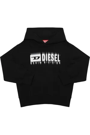 Diesel Sudadera De Algodón Con Logo
