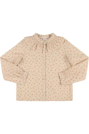 BONPOINT Camisa De Algodón Estampada