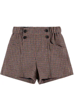 BONPOINT Shorts De Lana Estampada