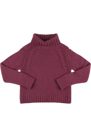 BONPOINT Suéter De Punto De Cashmere Con Cuello Alto