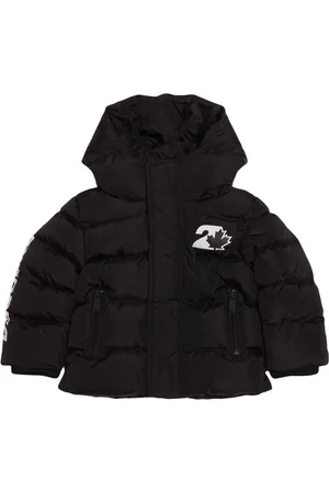 Dsquared2 Chaqueta Acolchada De Nylon Con Capucha