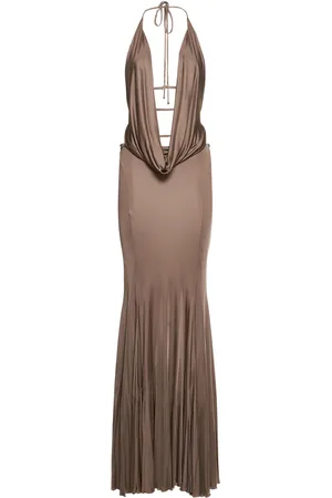 BLUMARINE Vestido Largo De Jersey