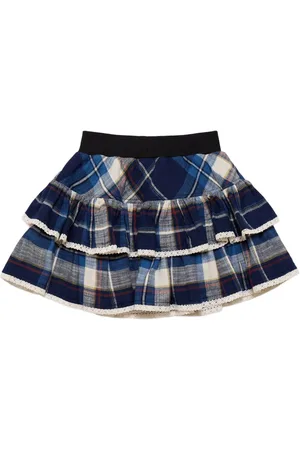 MONNALISA Falda De Algodón Estampado