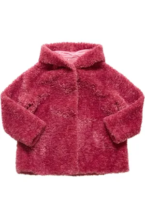 MONNALISA Chaqueta De Pelo Sintético Con Capucha