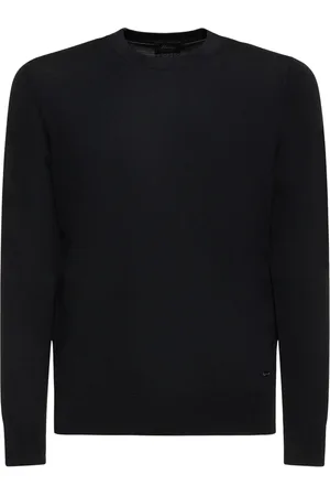 BRIONI Suéter De Lana Con Cuello Redondo
