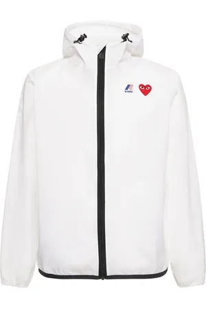 Comme des Garçons Chaqueta De Nylon Con Cremallera