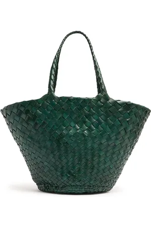 Dragon Diffusion Bolso Tote Egola De Piel Trenzada A Mano