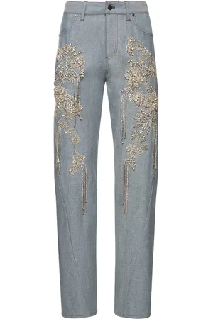 ET OCHS Jeans De Con Decoraciones