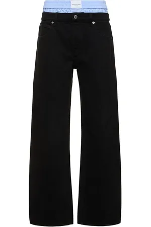 Alexander Wang Jeans Altos Con Boxers