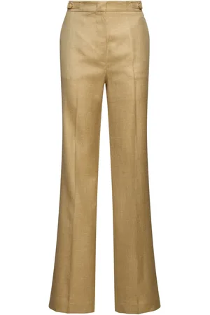 GABRIELA HEARST Pantalones Acampanados De Lana