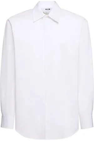 Msgm Camisa De Algodón