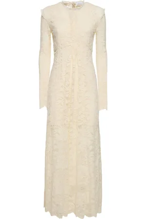 Paco rabanne Vestido Largo De Jersey Stretch