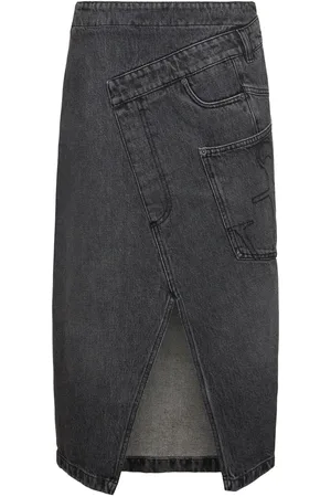 J.W.Anderson Falda Midi De Denim