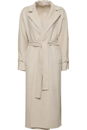 Brunello Cucinelli Abrigo Midi De Cashmere