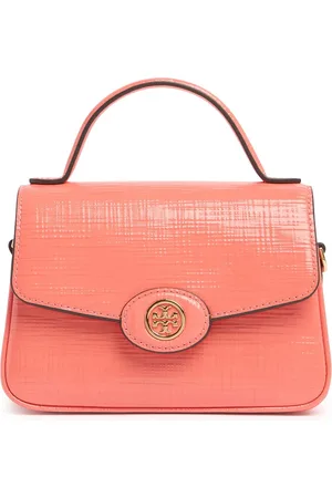 Tory Burch Bolso De Mano Pequeño Robinson De Piel