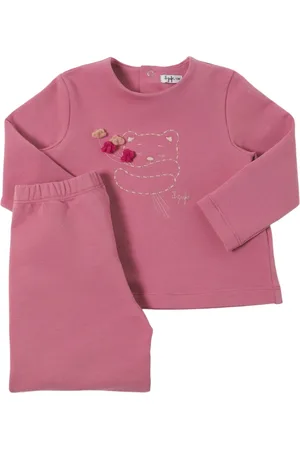 Il gufo Pantalones Y Sudadera De Algodón Jersey