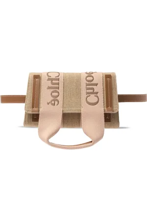 Chloé Bolso Woody De Lino Y Piel
